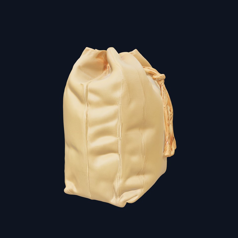 Versatile Canvas Drawstring Bag Model Pack